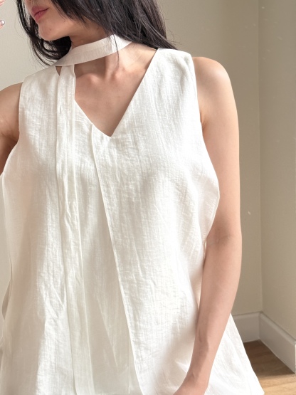 Peyton Tencel Sleeveless Top & Skirt Set 