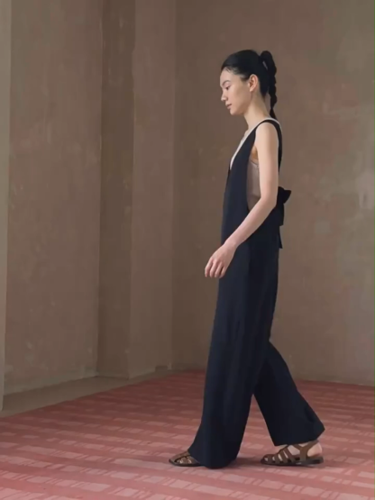 River Suspender Jumpsuit