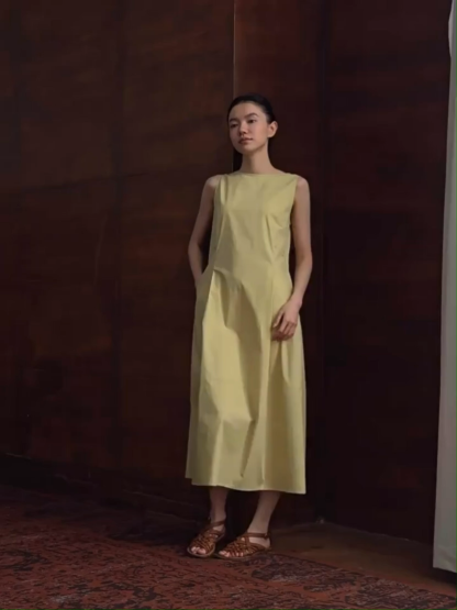 Rabiah Waist Defined Midi Dress