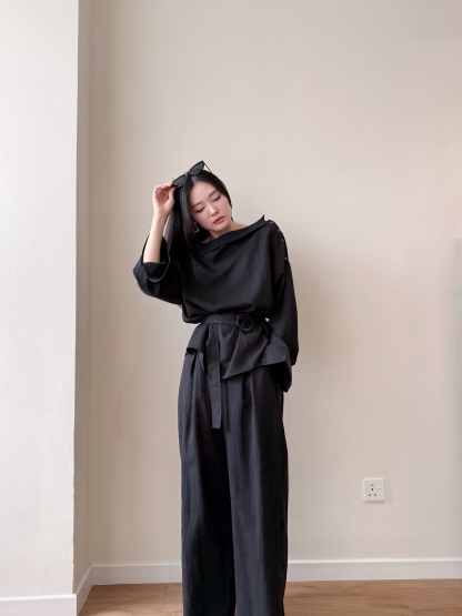 Warren One Shoulder Top & Pants Set
