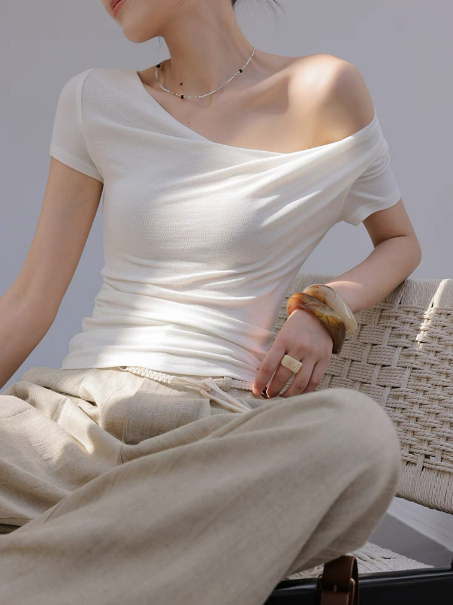 Mannila One Shoulder Top
