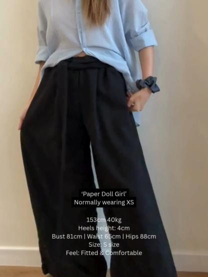 Chaff OL Pants with Waist Tie (PT104)