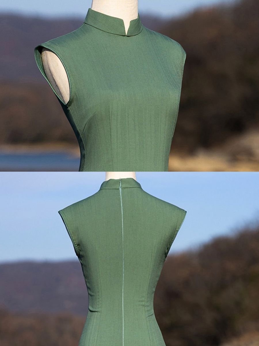 Yun Cheng Sleeveless Cheongsam
