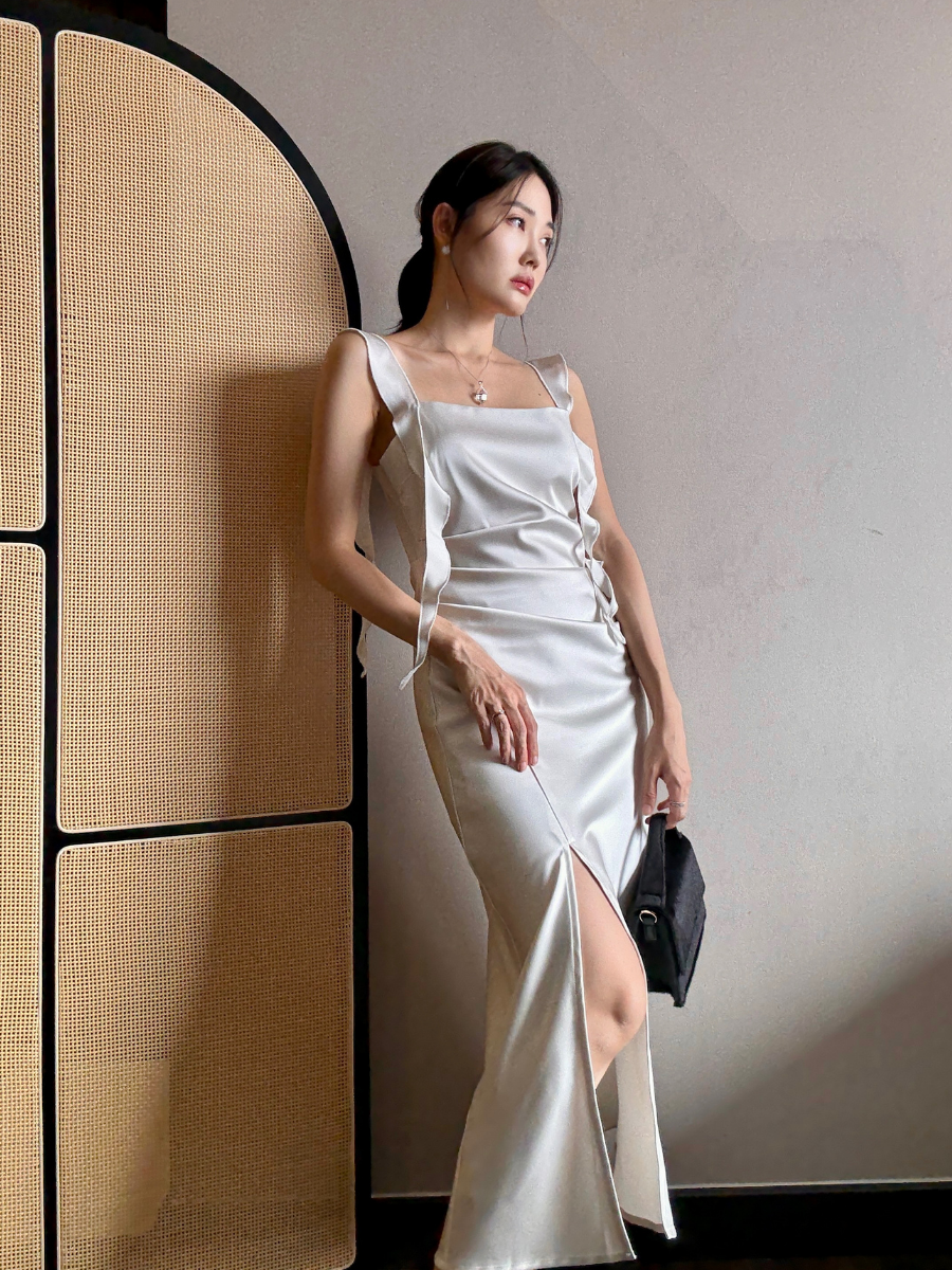 Natsuko Satin Ceremony Dress