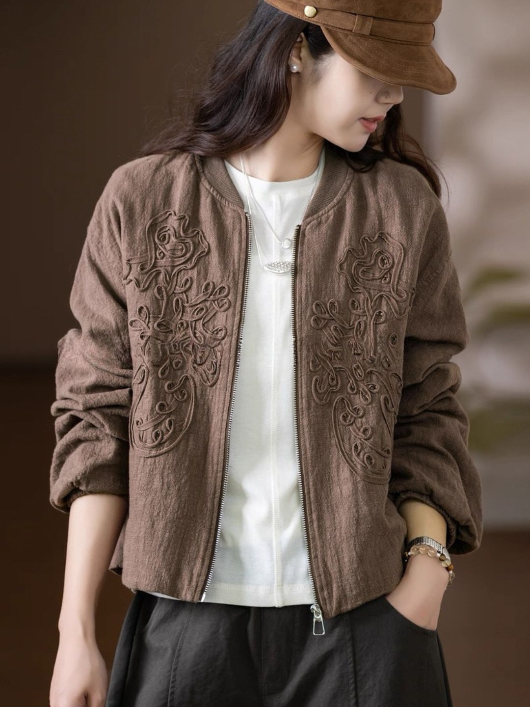 Ling Hui Linen Oriental Jacket