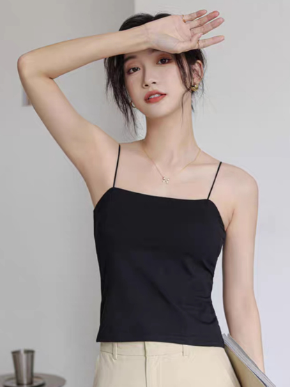 Dennie Padded Cami Top -The Black Bow-