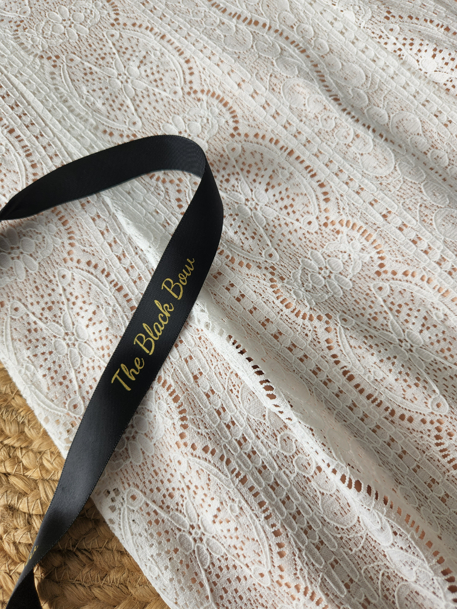 Ambroisa Back Slit Lace Cami Dress-The Black Bow-