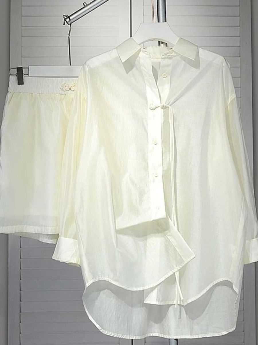 Laith Tencel Top & Shorts Set