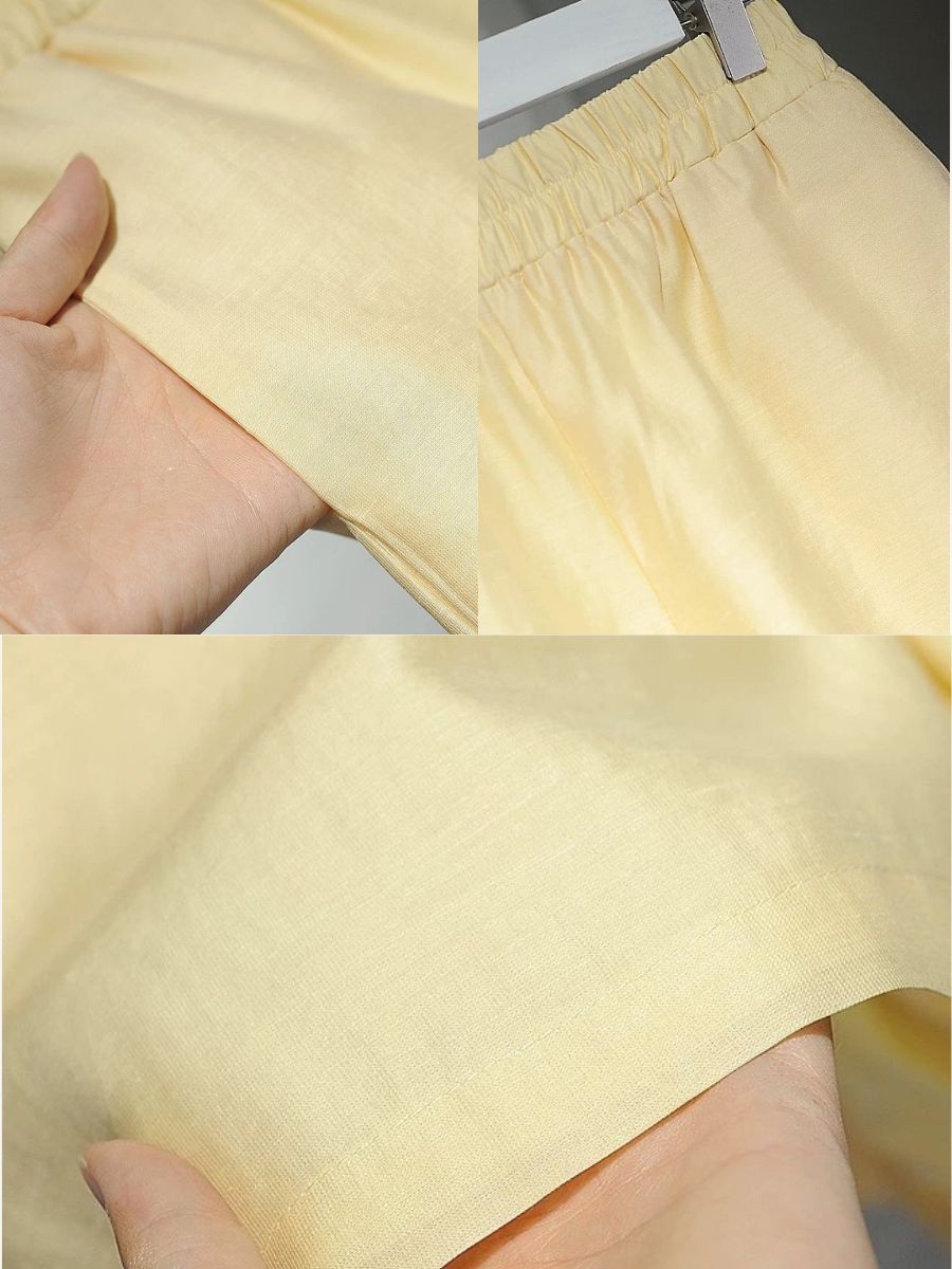 Larry Cap Sleeves Top & Shorts Set