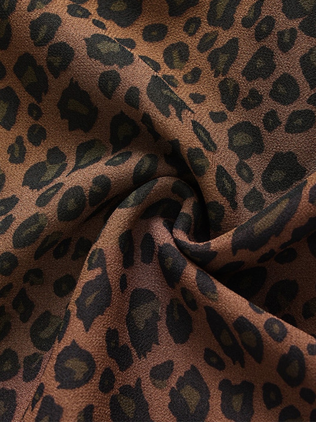Lyra Leopard Ruffle Mini Skirt