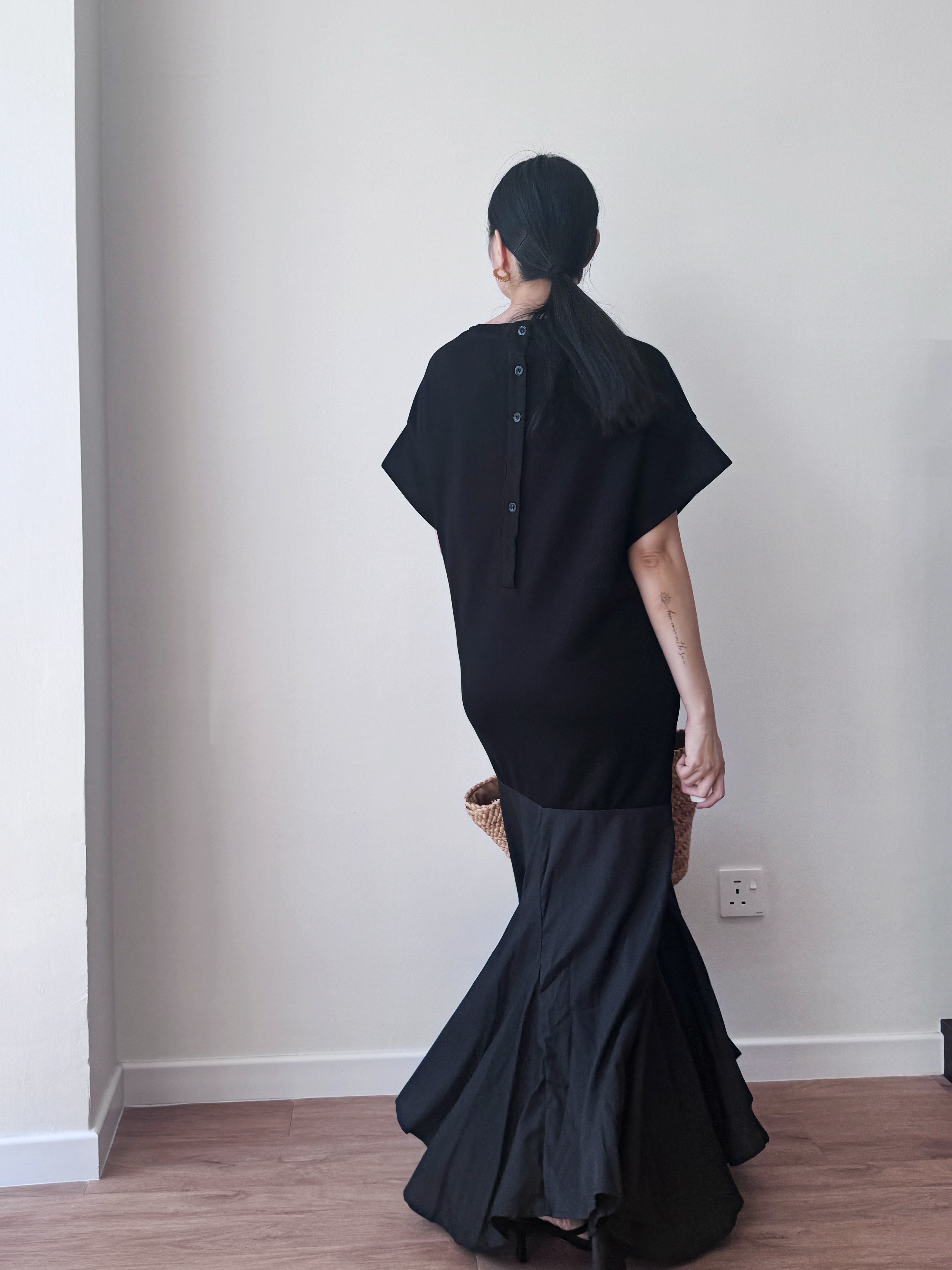 Vivica Sheer Flare Dress