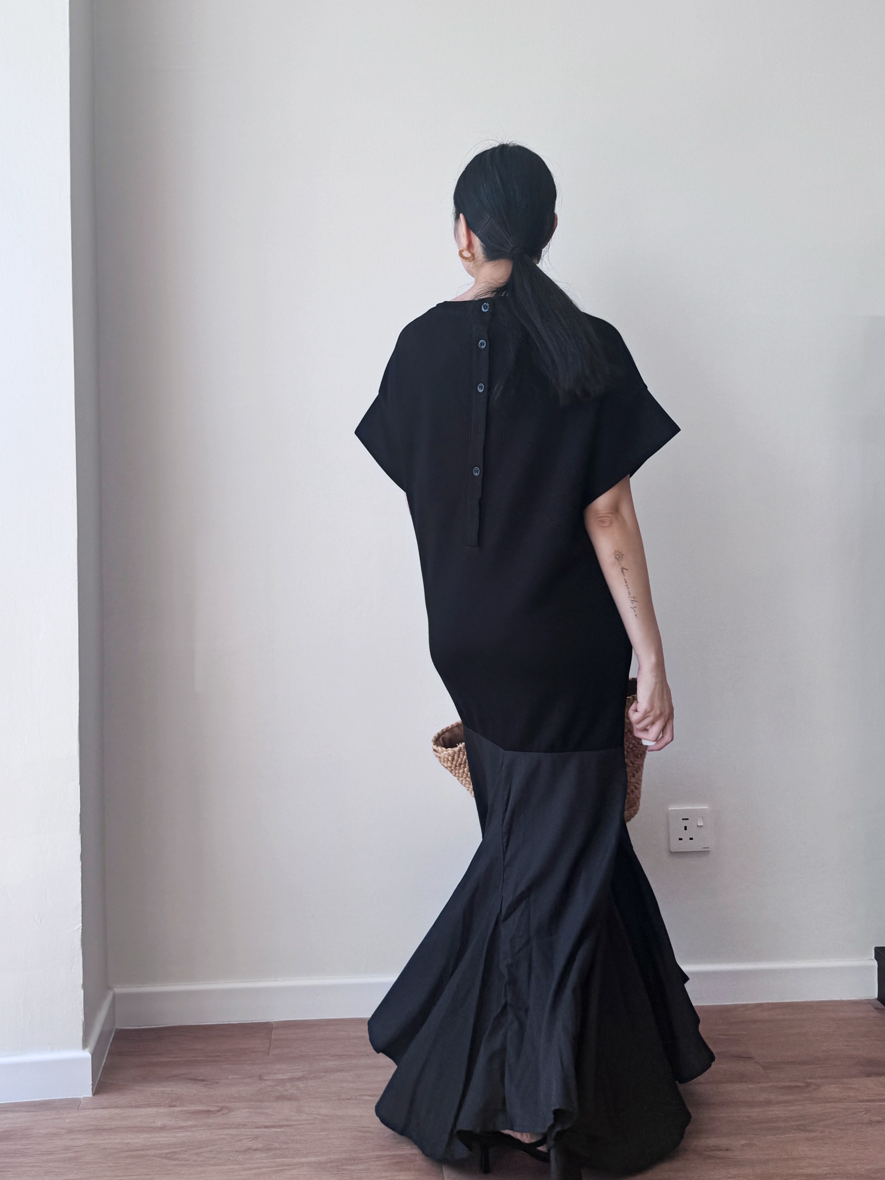 Vivica Sheer Flare Dress