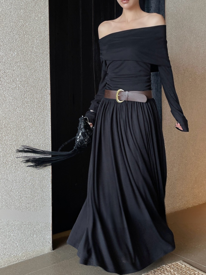 Winifred Off Shoulder Maxi Dress