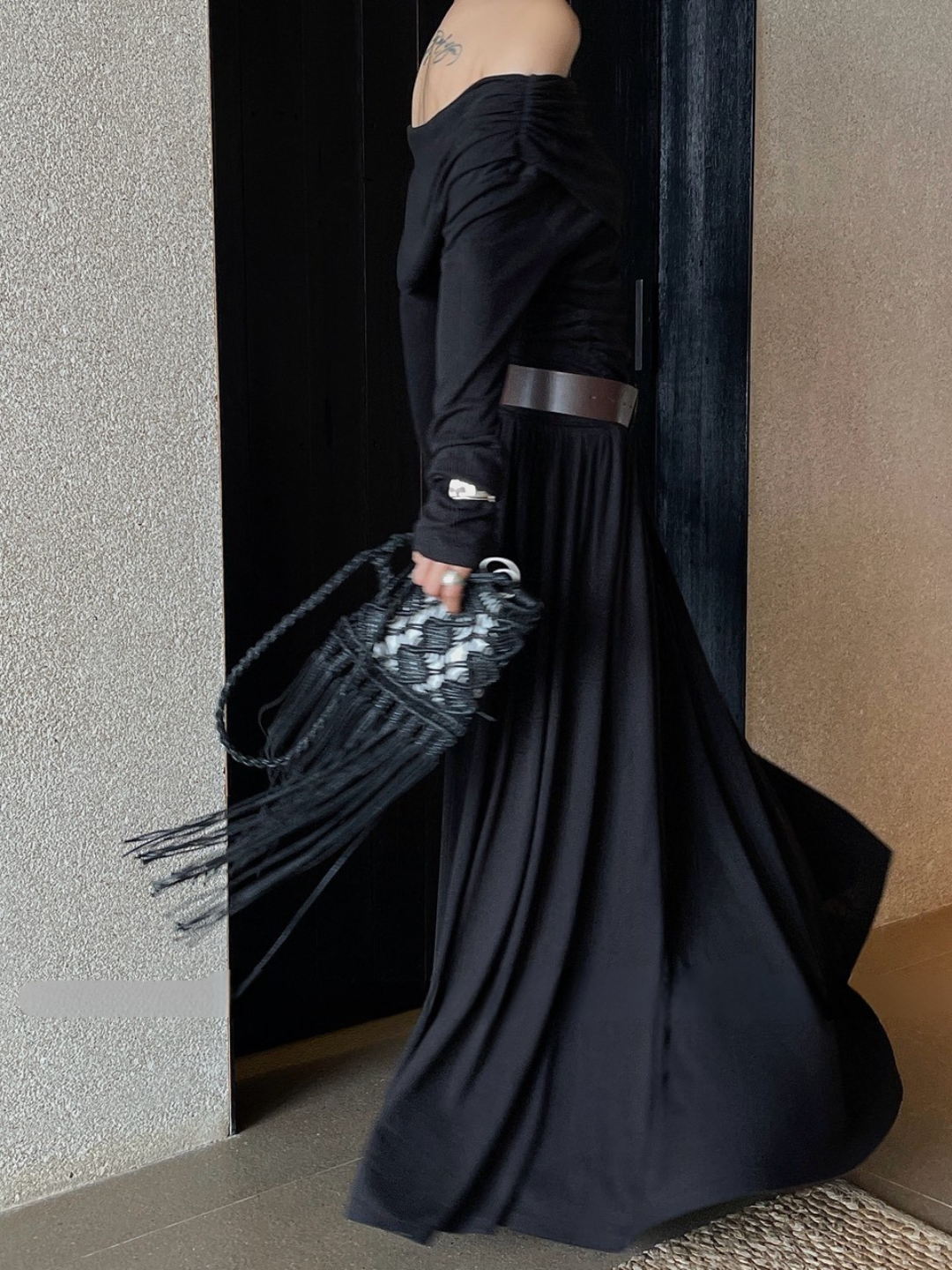 Winifred Off Shoulder Maxi Dress