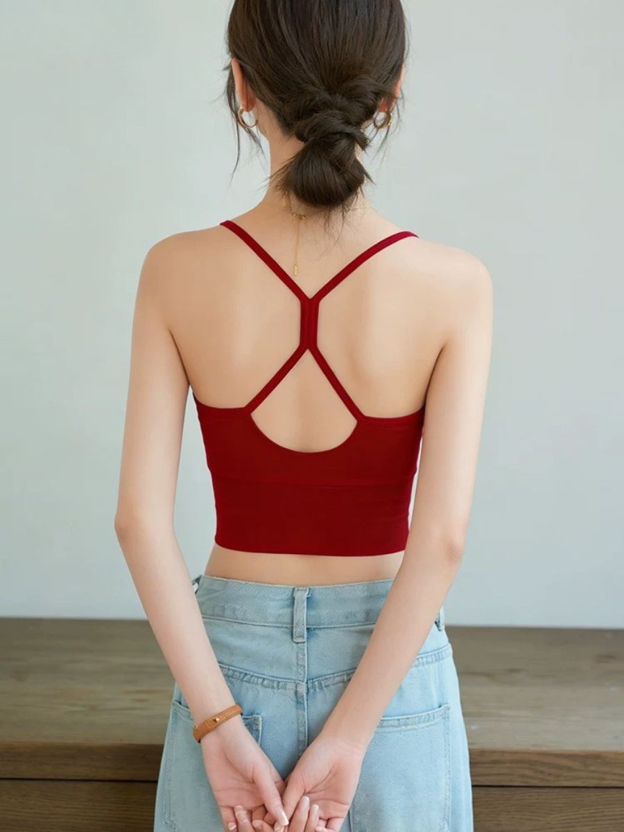 Dayana Cross Back padded Top