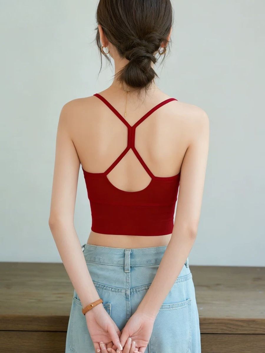 Dayana Cross Back padded Top