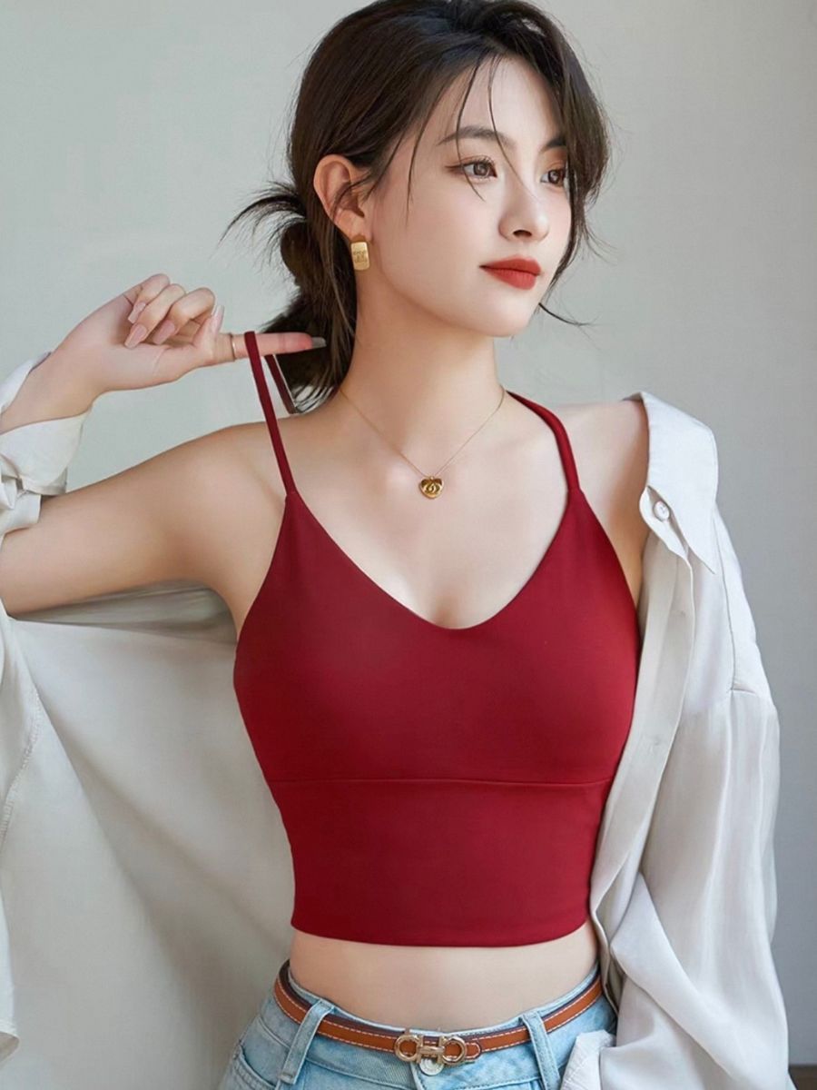 Dayana Cross Back padded Top