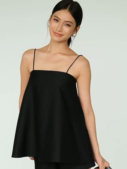 Wilfreda Satin Cami Top & Shorts
