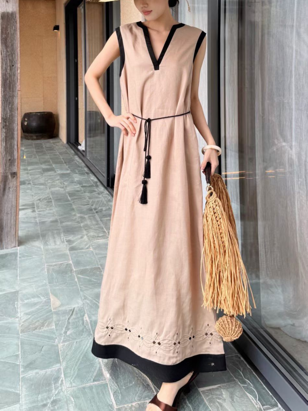 Wran Sleeveless Maxi Dress