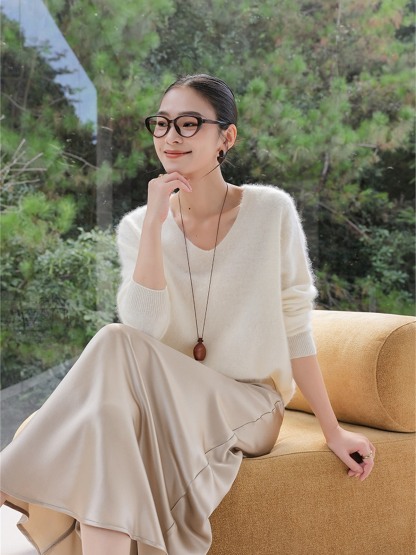 Heranny Furry Wool Top