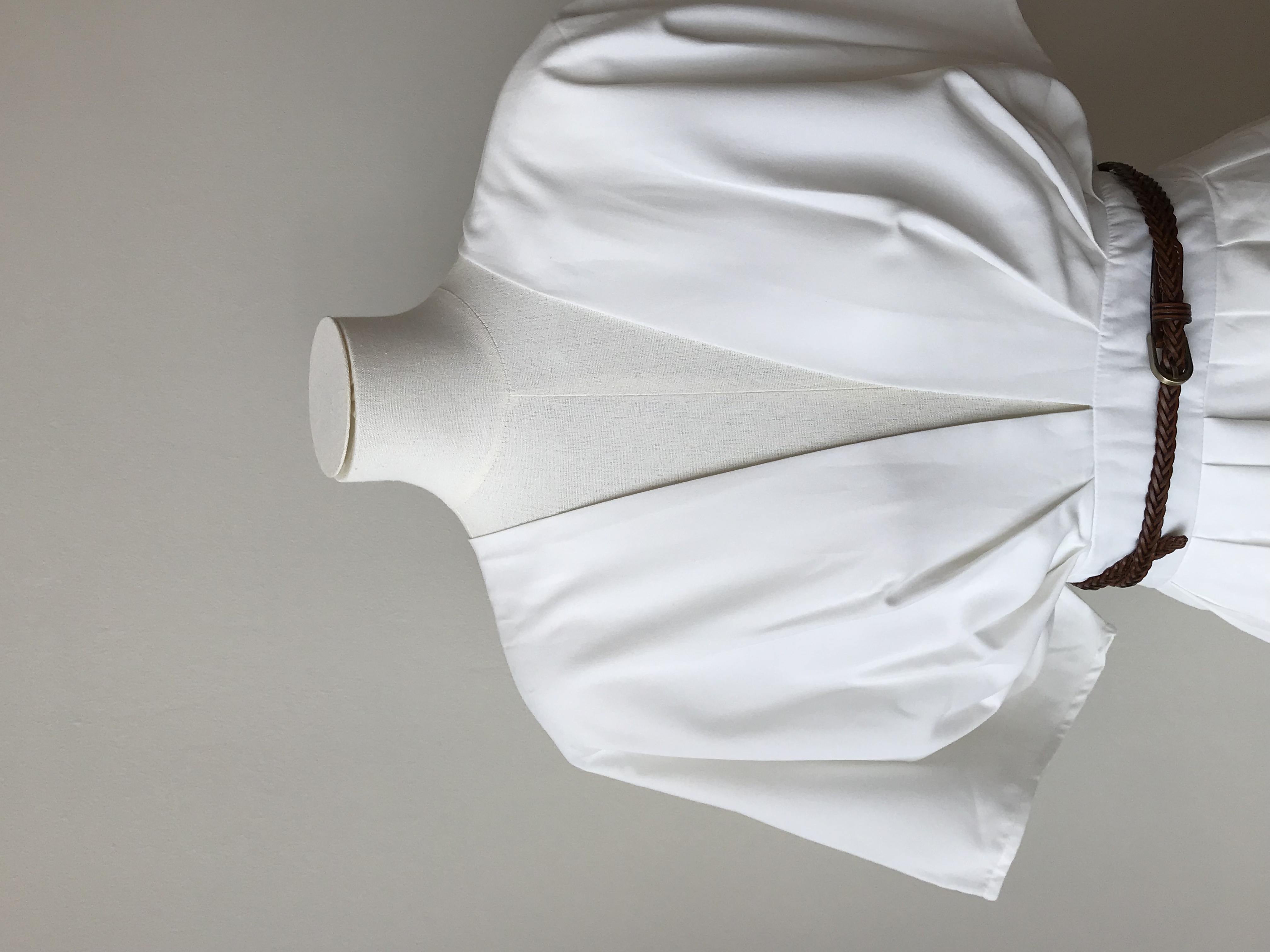 Violet Structured V-Neck Dress