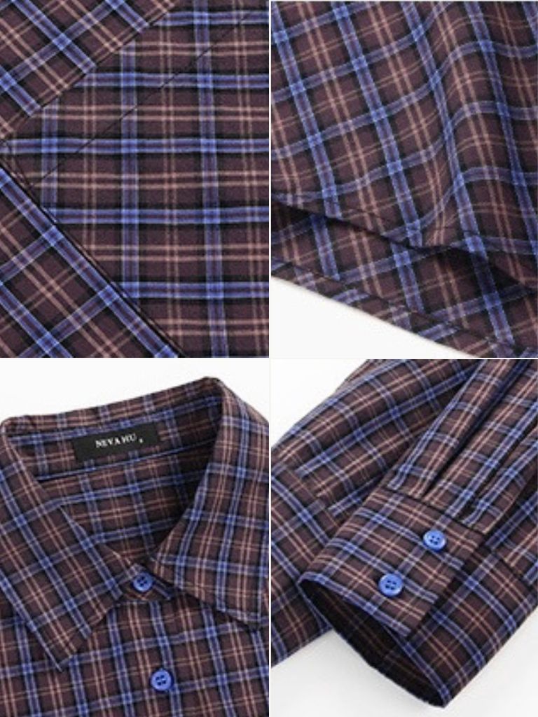 Jen Oversized Checked Shirt-The Black Bow-