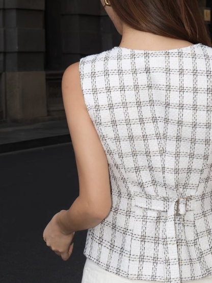 Kamila Textured Vest
