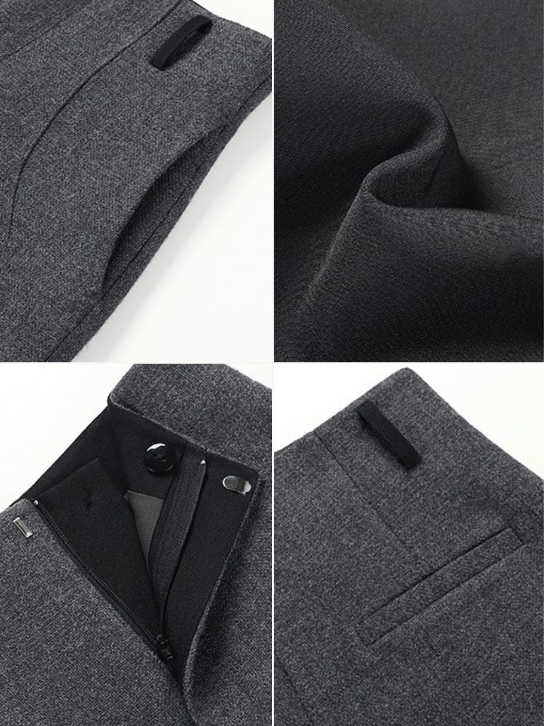 Jethroe Woolen Short Pants-The Black Bow-