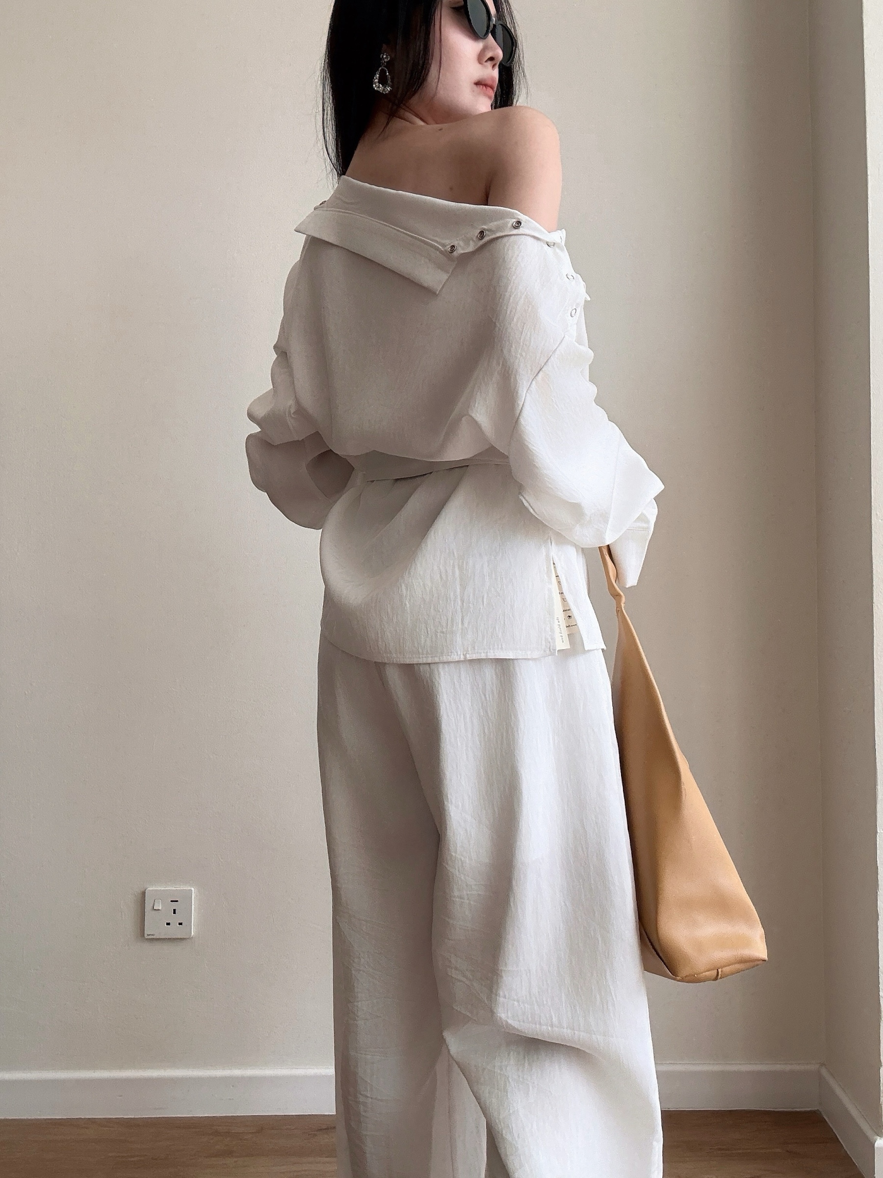 Warren One Shoulder Top & Pants Set