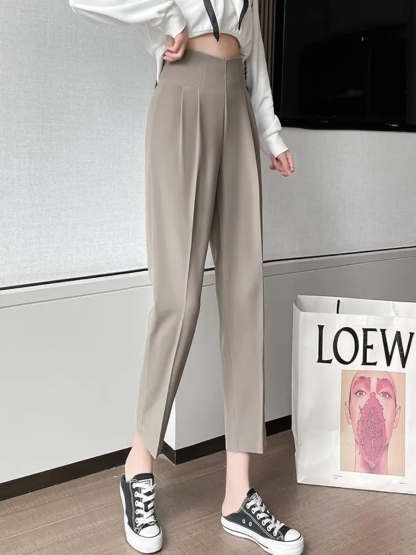 Luna Peg Leg Pants-The Black Bow-