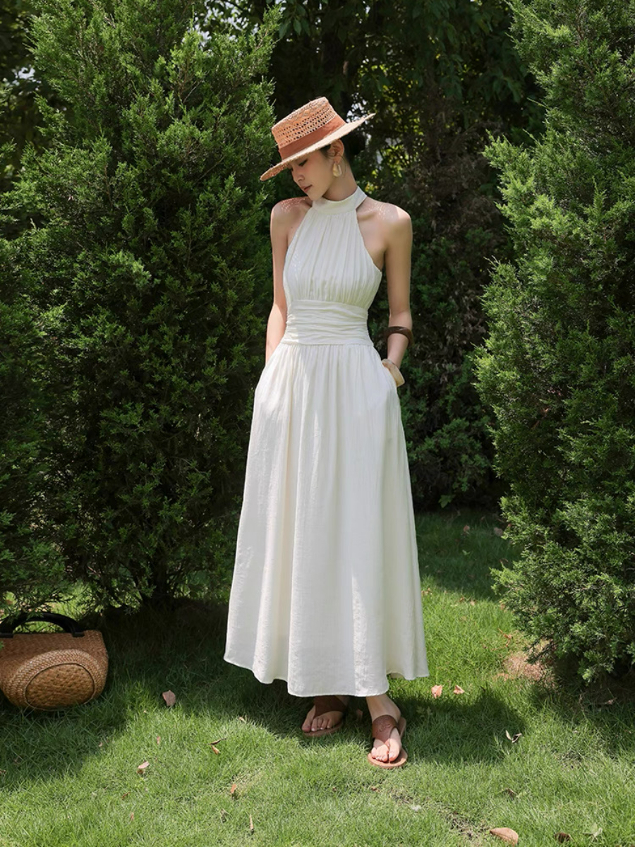 Maysha Halter Neck Dress