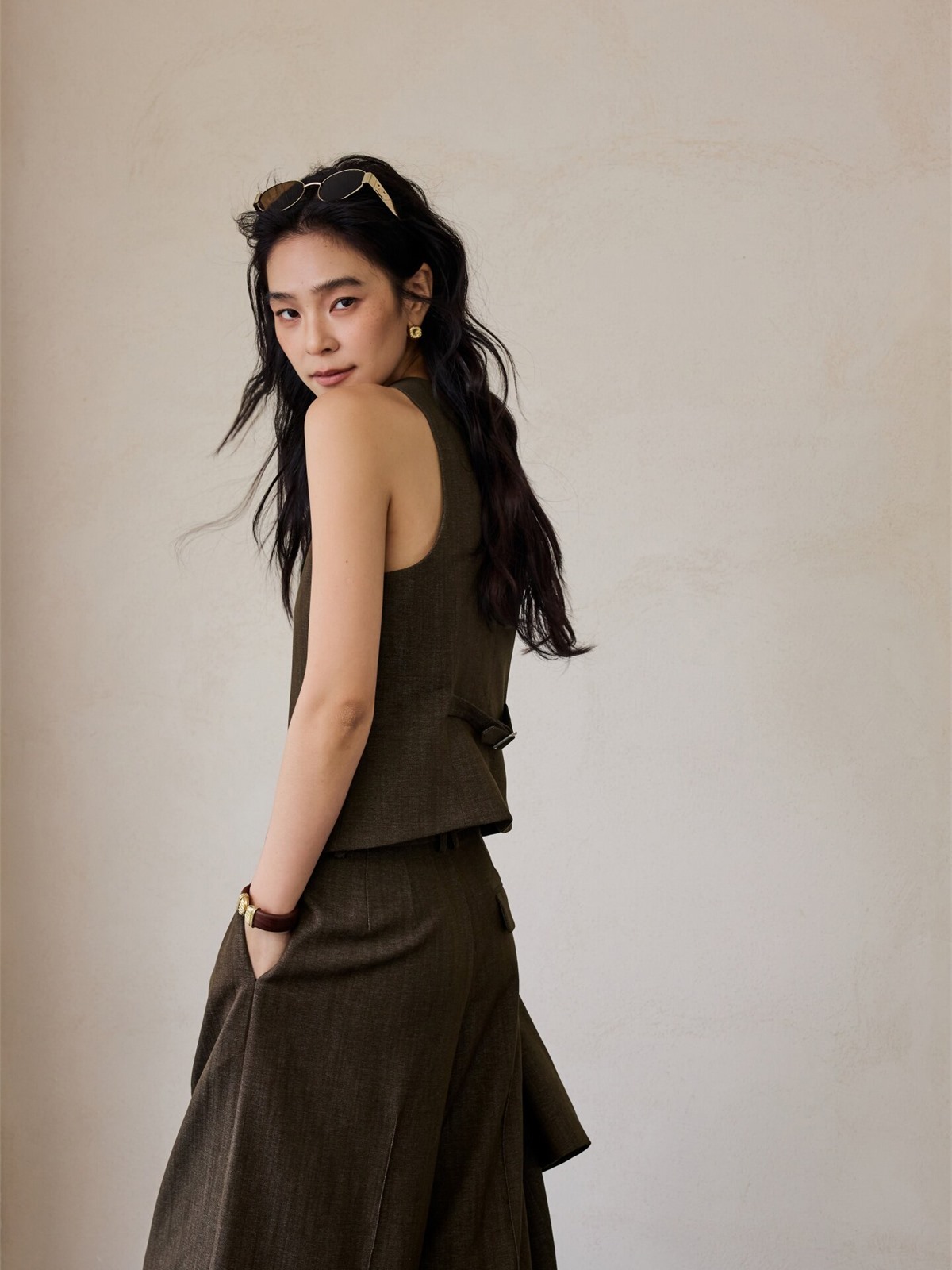 Harriet Textured Blazer, Vest & Pants (Sold Separately)