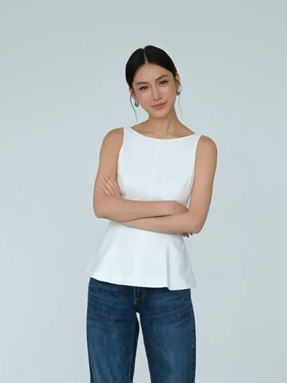 Waverly Low Back Ribbon Top