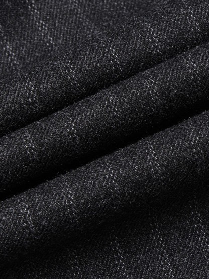 Leona Pinstripe Wide-Leg Trousers