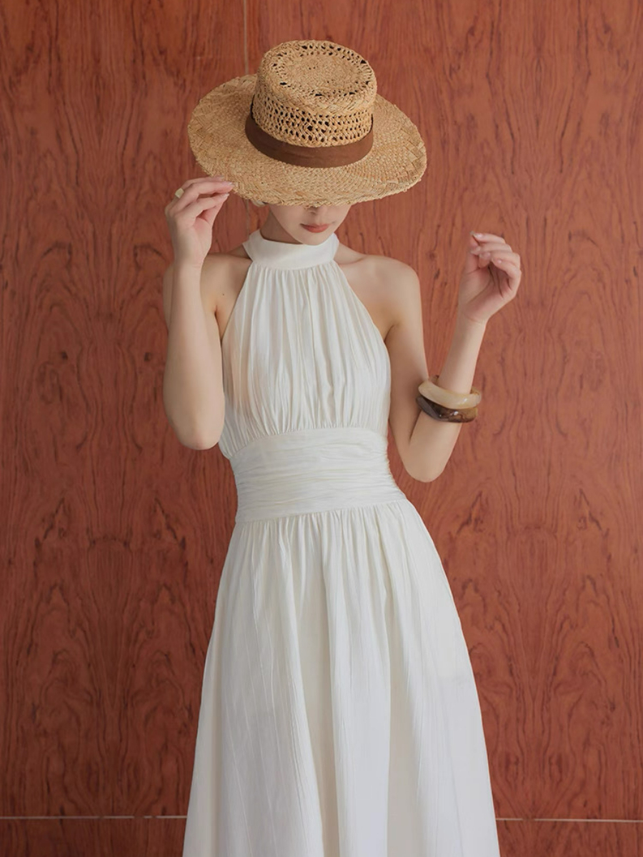 Maysha Halter Neck Dress