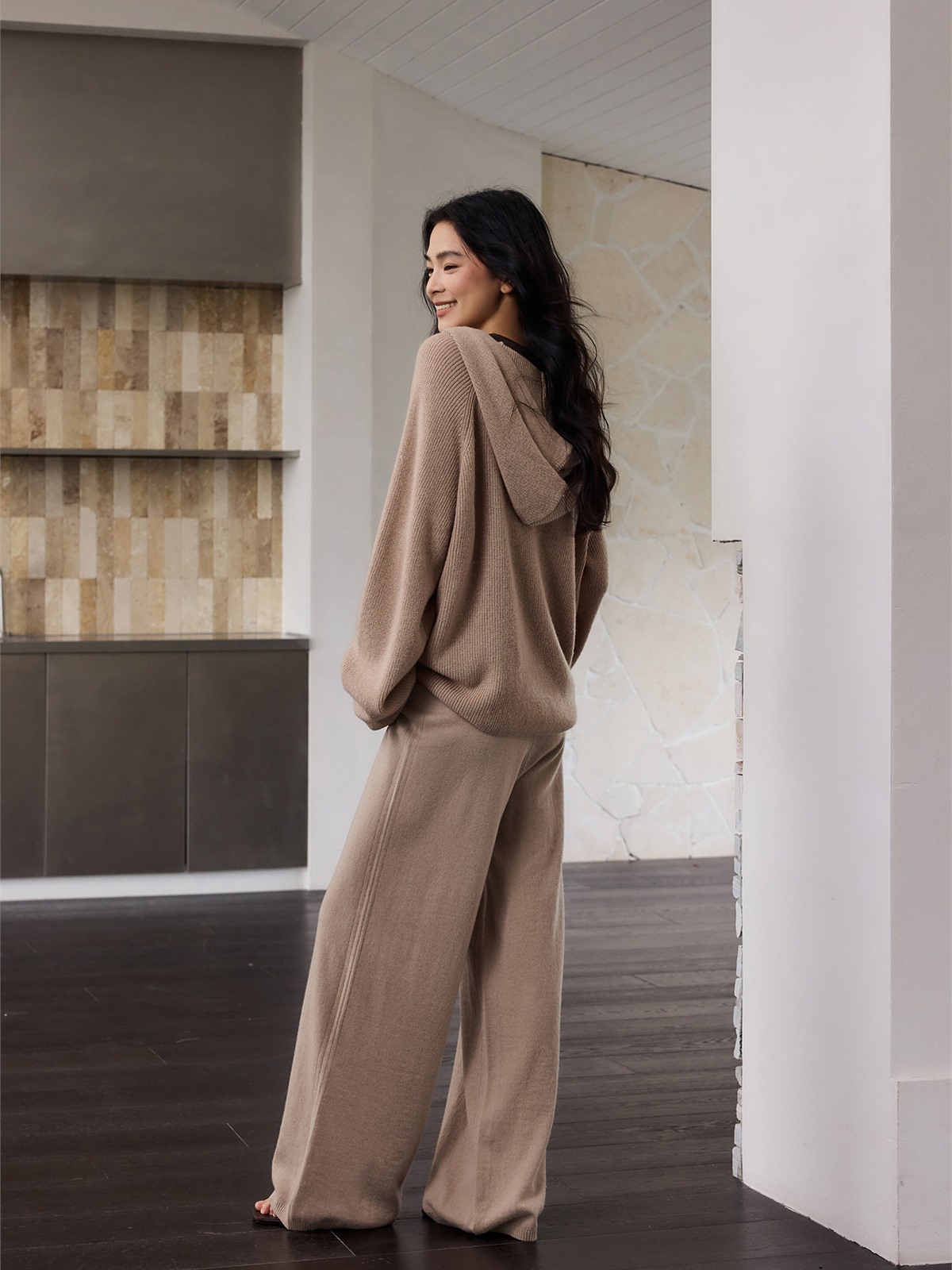 Hya Oversized Knit Top, Singlet & Wide-Leg Pants (Sold Separately)
