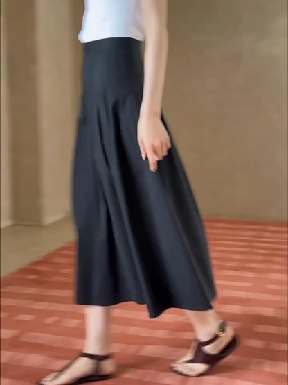 Hadley Folding Waist Bad Midi Skirt