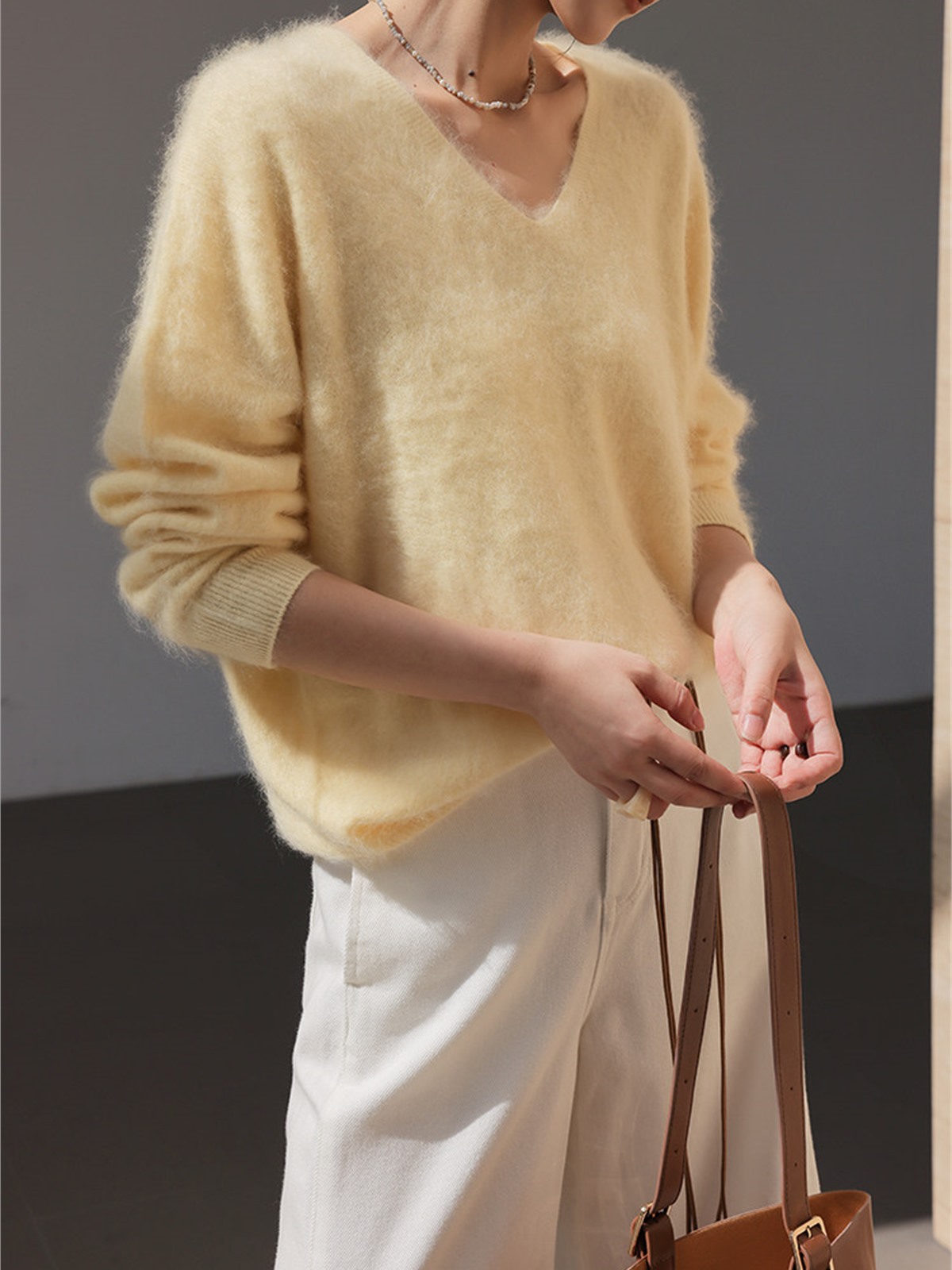 Heranny Furry Wool Top