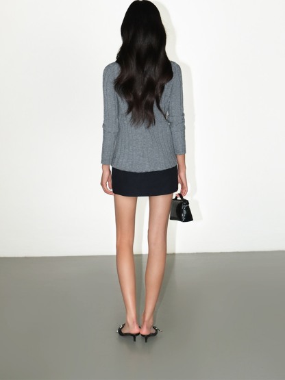 Jeanette Tailored Mini Skort