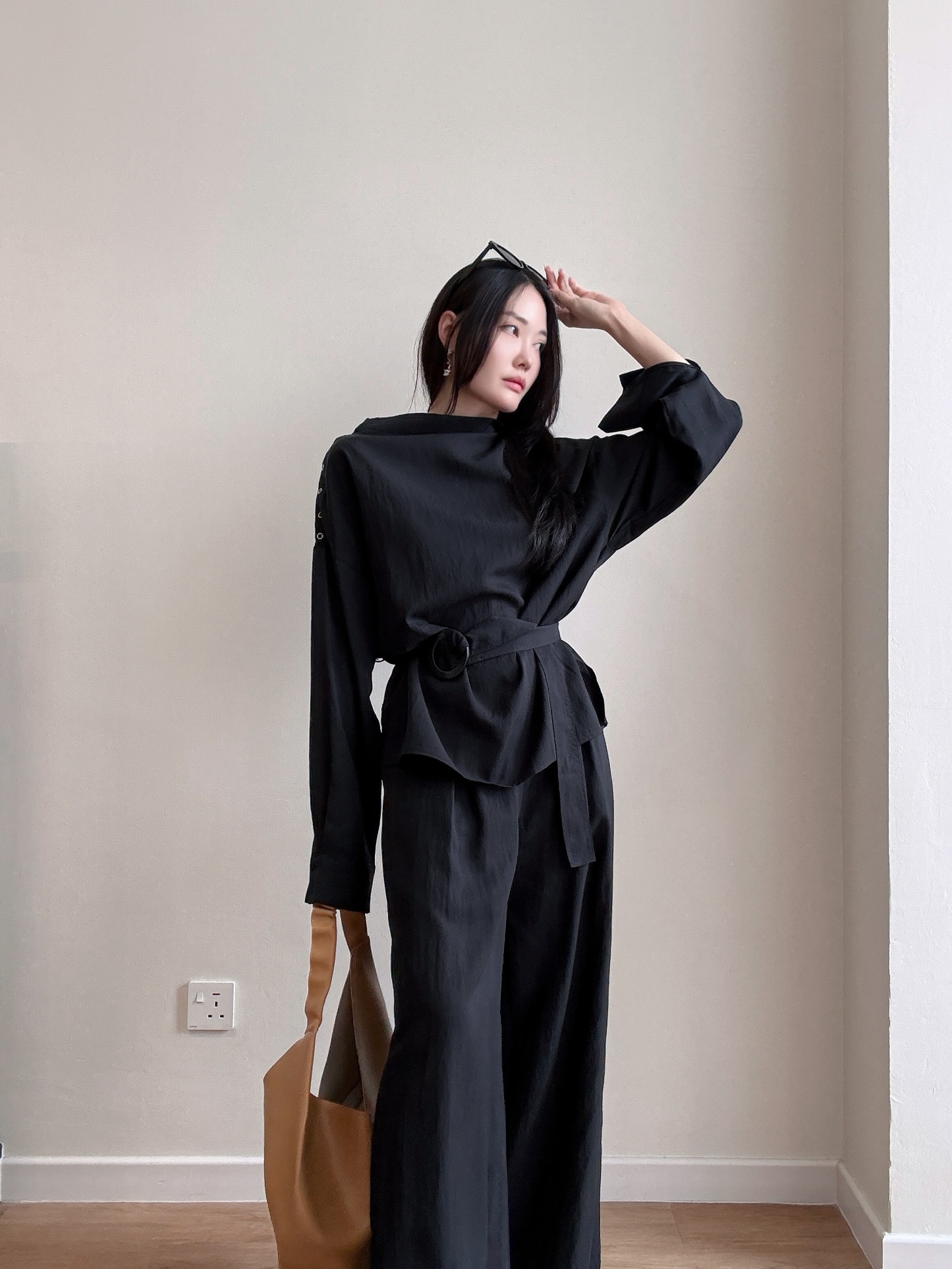 Warren One Shoulder Top & Pants Set