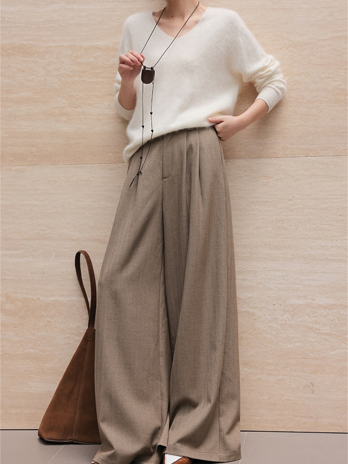Heranny Furry Wool Top