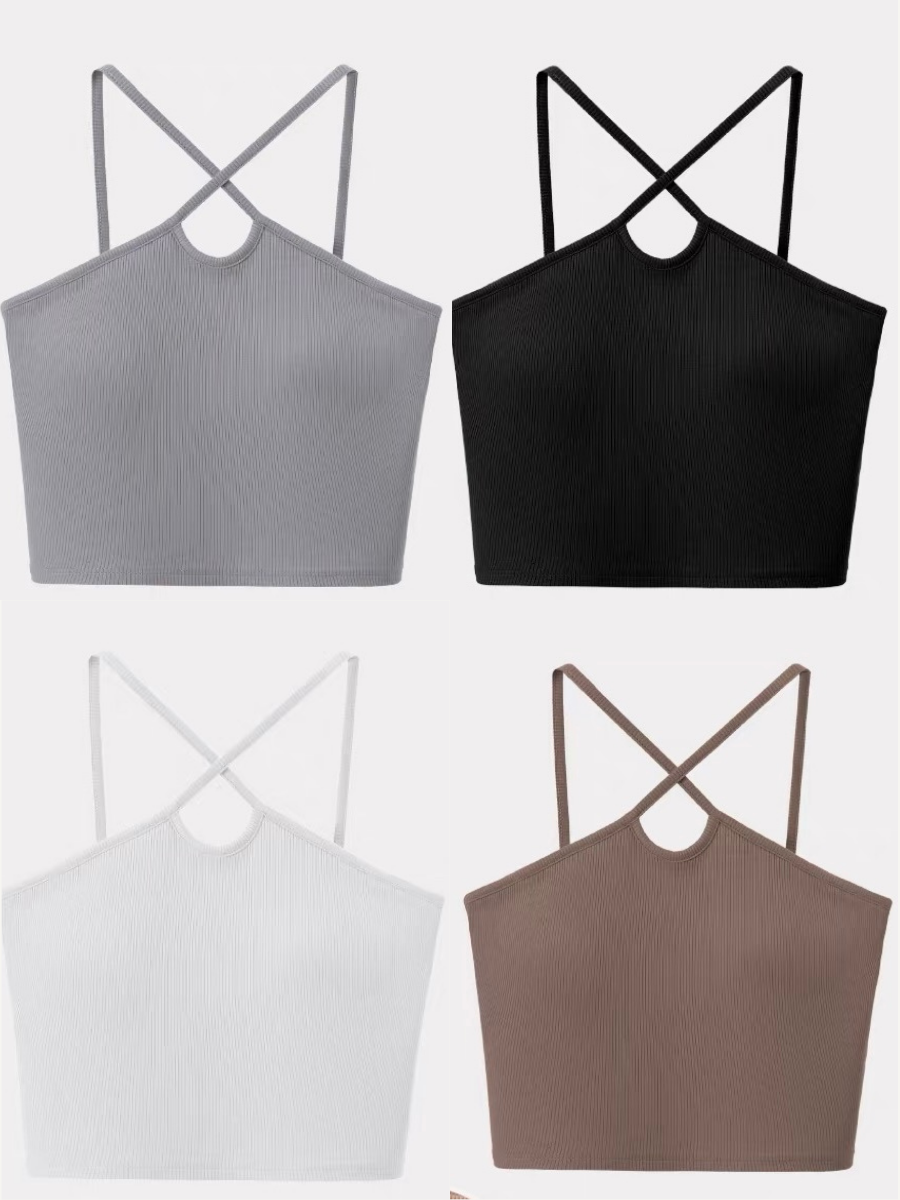 Briella Halter Neck Padded Top