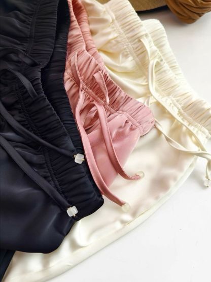 Ling Fang Satin Culottes