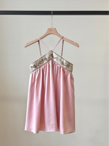 Li Mei Halter Neck Oriental Top