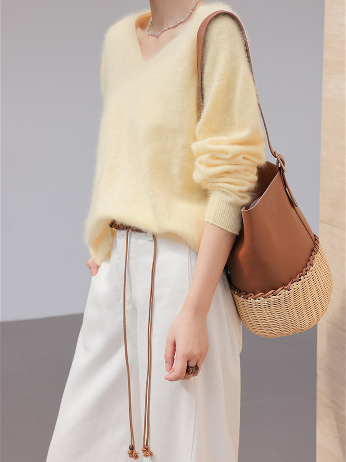 Heranny Furry Wool Top