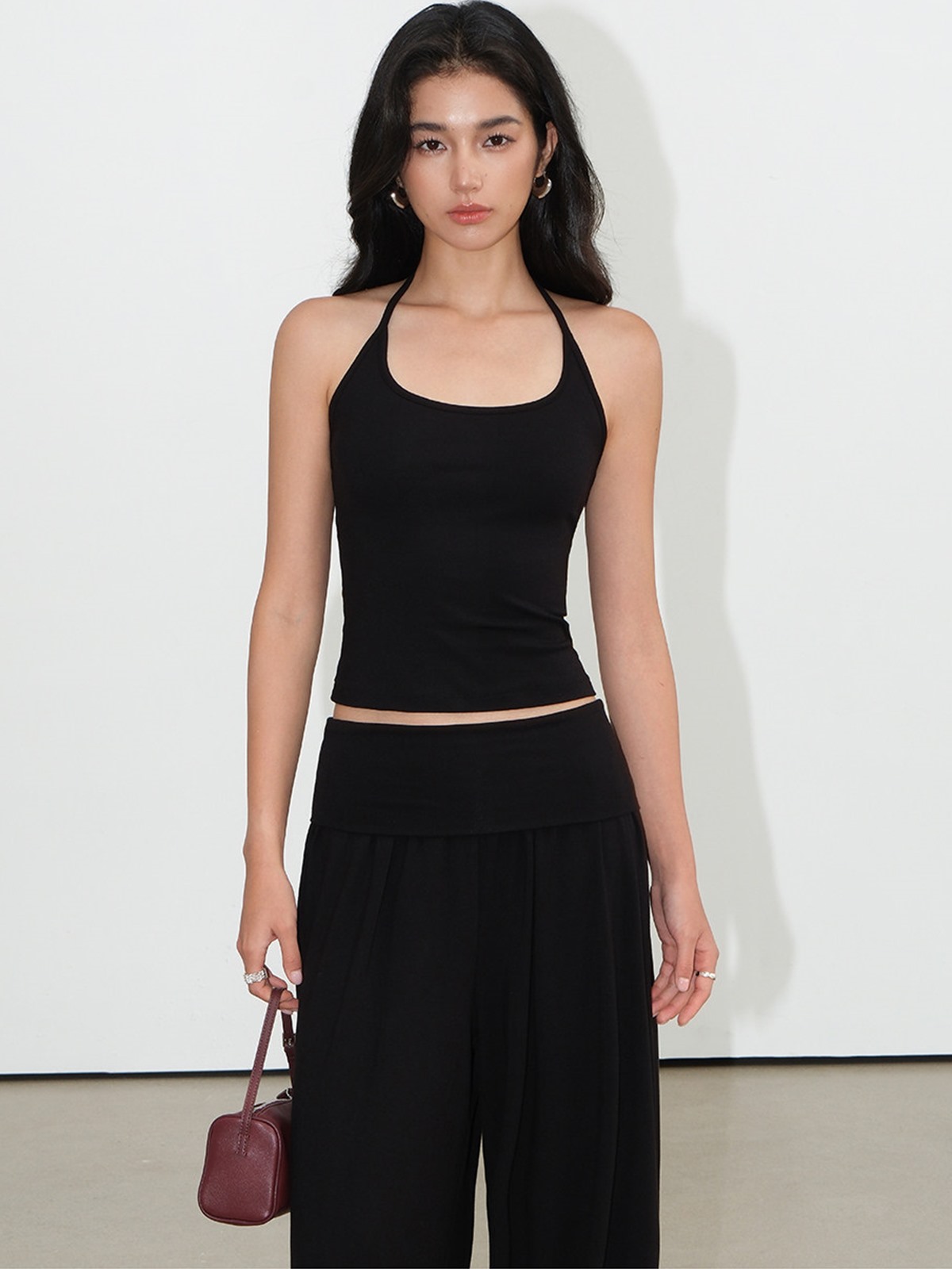 Loredana Camisole, Cropped Cardigan & Wide-Leg Pants (Sold Separately)