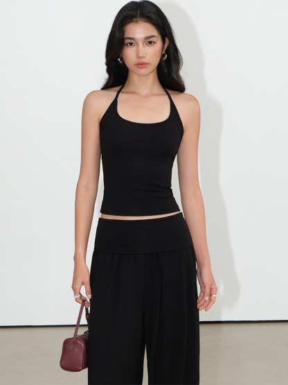 Loredana Camisole, Cropped Cardigan & Wide-Leg Pants (Sold Separately)