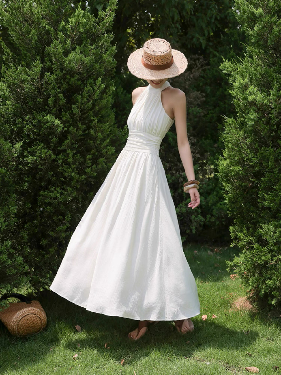 Maysha Halter Neck Dress