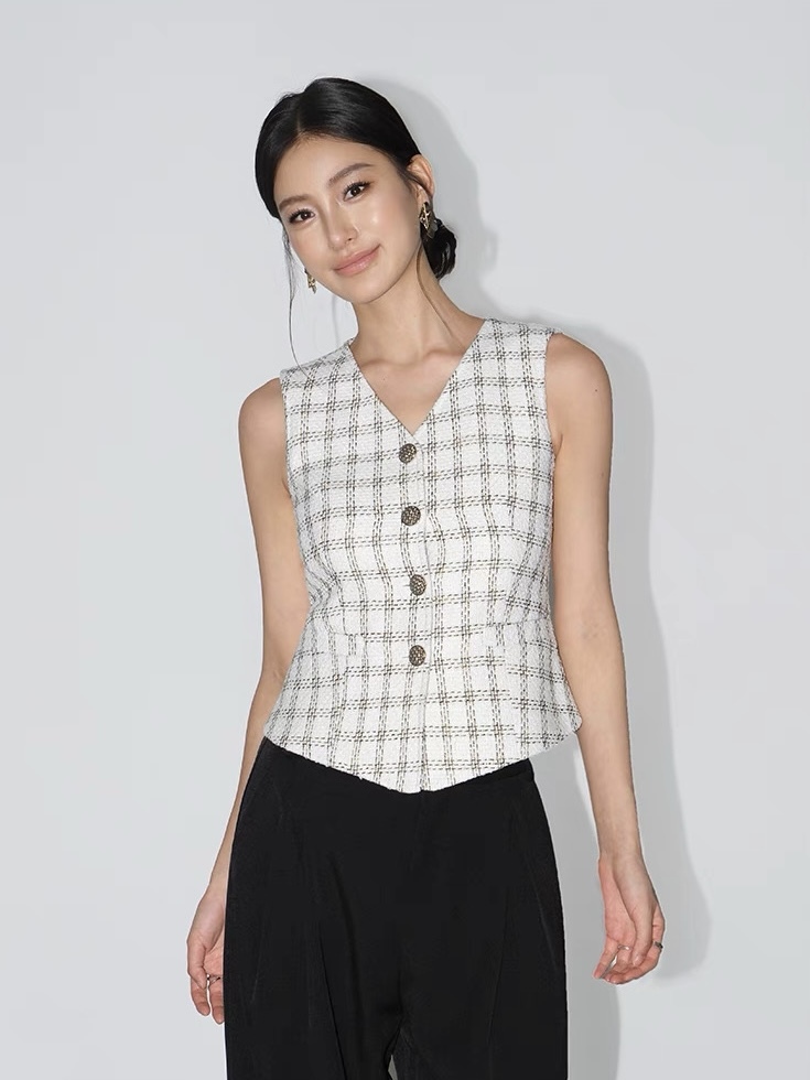 Kamila Textured Vest