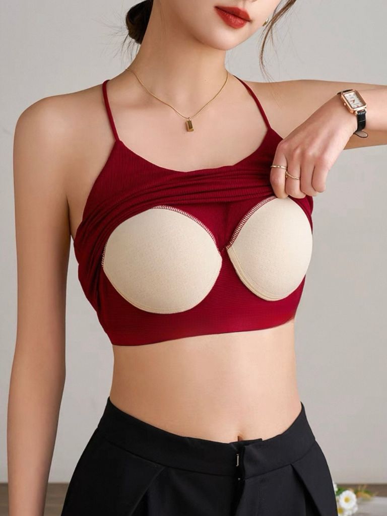 Qabila Racer Back Padded Top